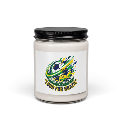 Brazil soccer Candle