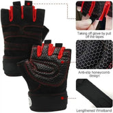 Red Gym gloves